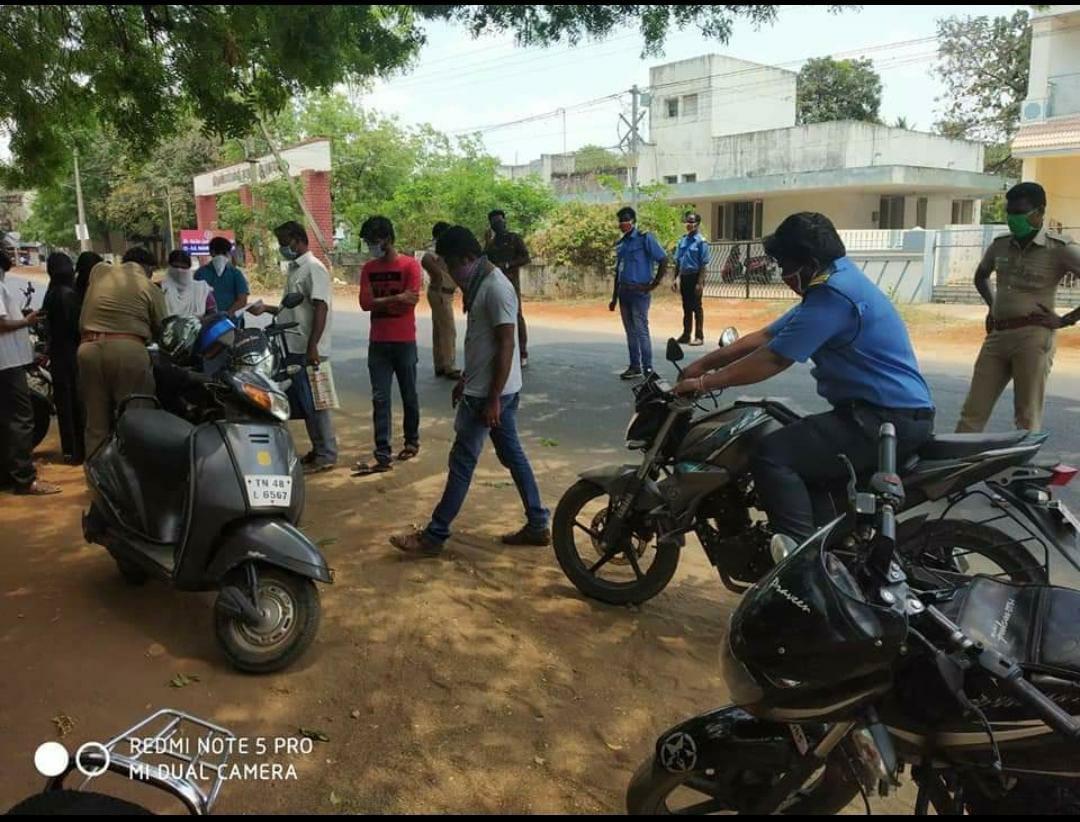 COVID Support KK Nagar Police Station